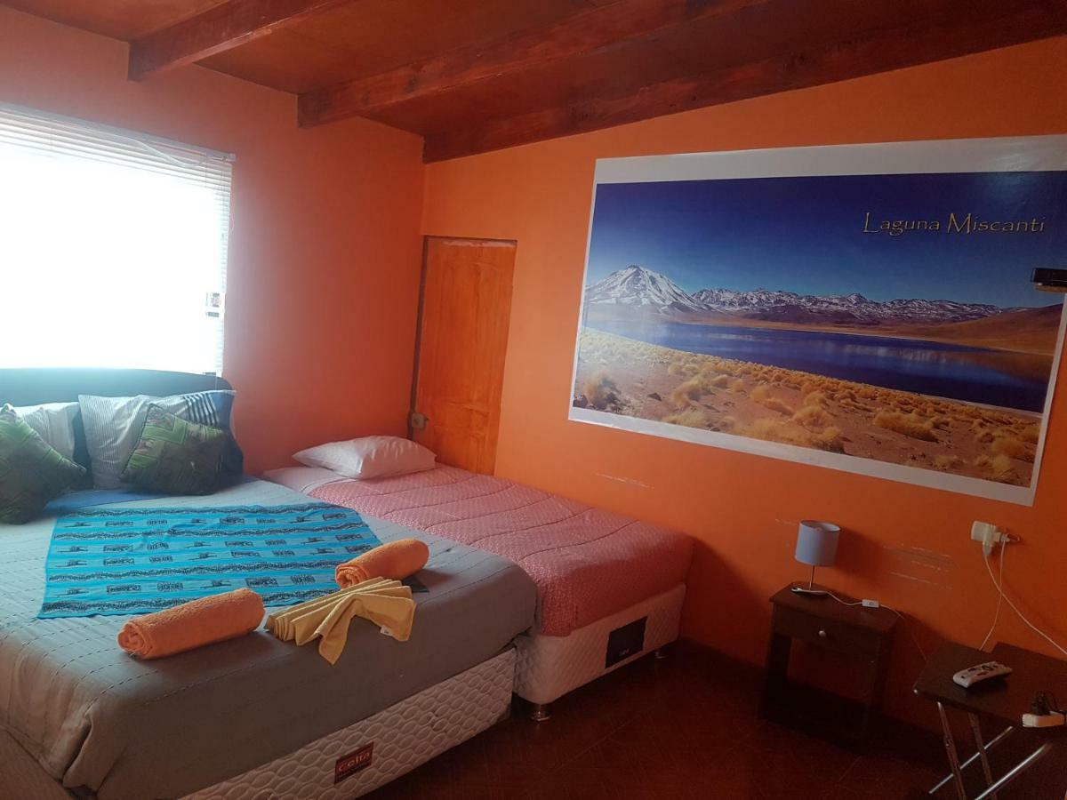 サン・ペドロ・デ・アタカマ Hostal Nuevo Sol Y Vientoホステル エクステリア 写真